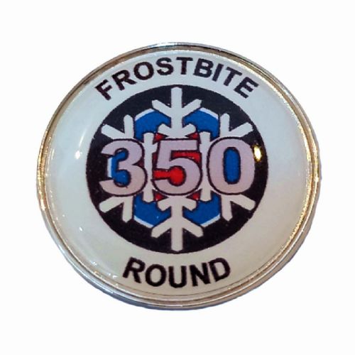 Frostbite Round standard badge